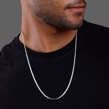 Silver Verdure Chain For Him