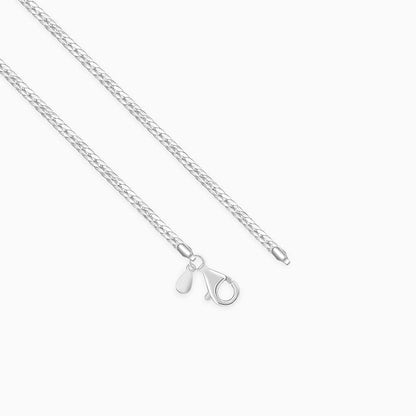 Silver Verdure Chain For Him