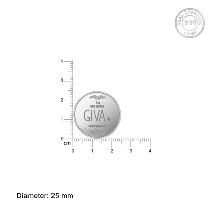 GIVA 999 Silver Coin - 5g