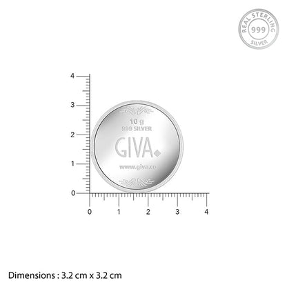 Silver GIVA 10g Coin