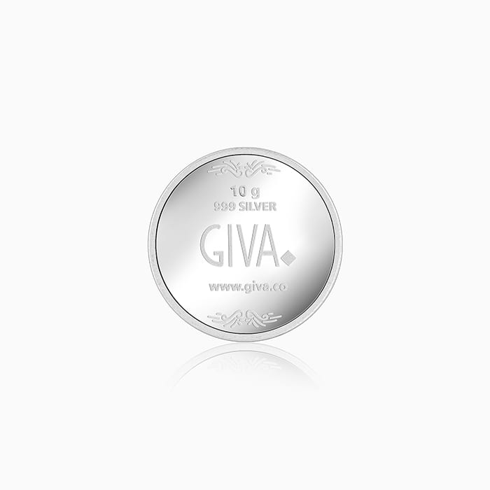 Silver Baby Shower Coin