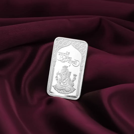 Silver Ganesha 20g Bar