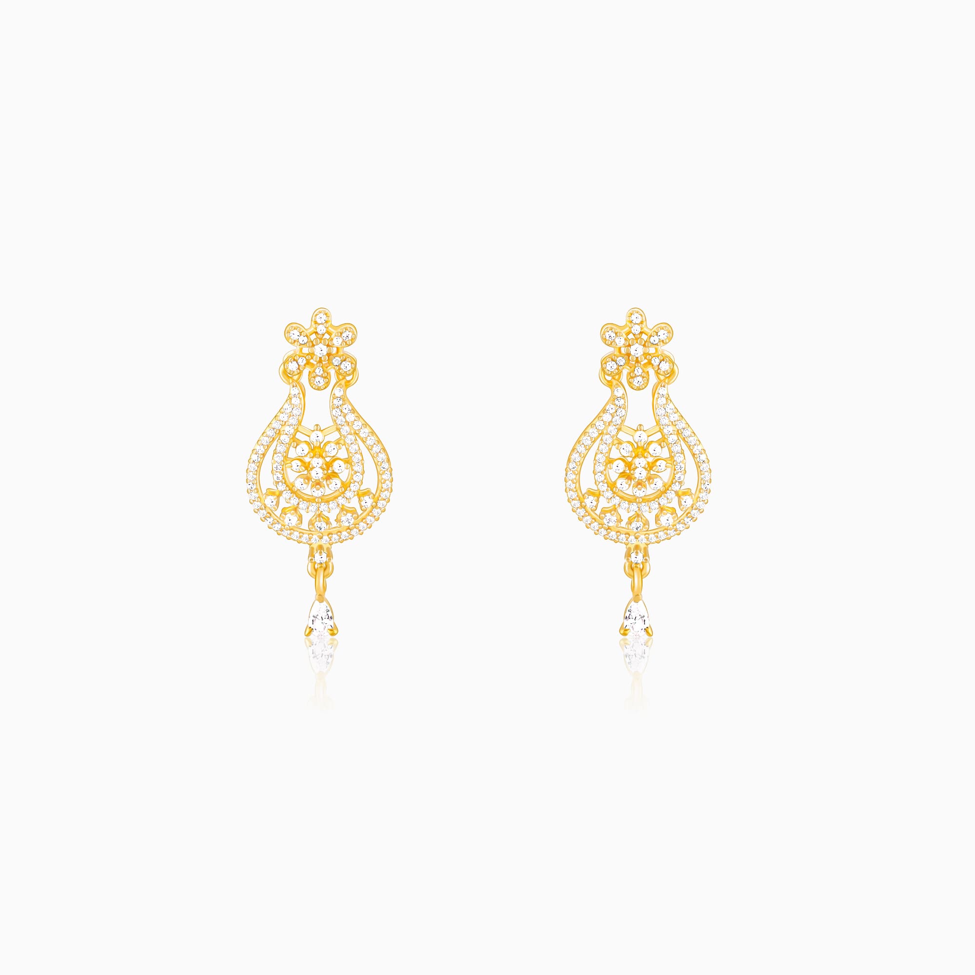 Gold Chandbali Ear Ring in Howrah - Dealers, Manufacturers & Suppliers -  Justdial