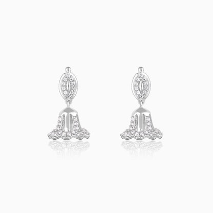 Silver Mini Jhumki Earrings