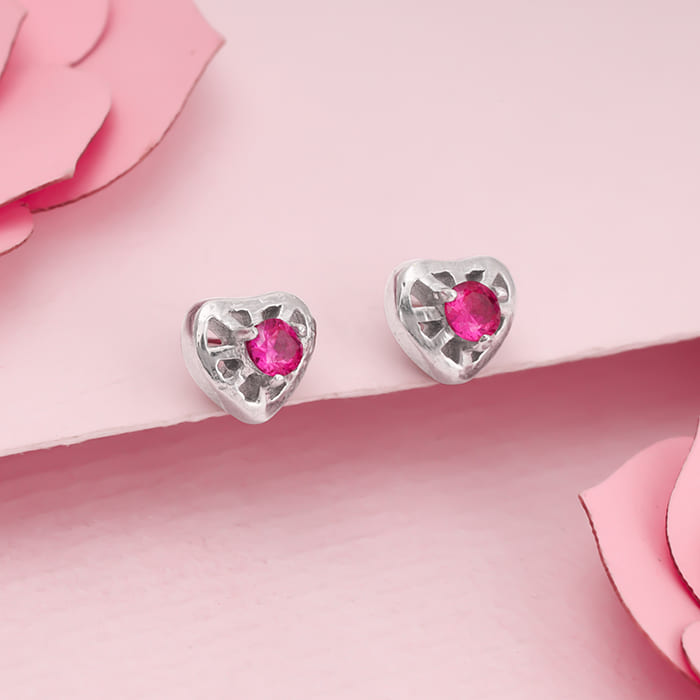 NEW GENUINE PANDORA Stud Earrings Silver Logo Heart Womens Love Jewellery  S925 £20.99 - PicClick UK