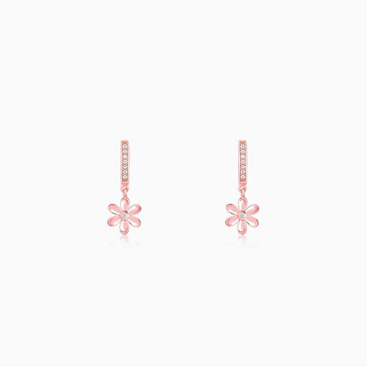 Rose Gold Flowery Bliss Earrings