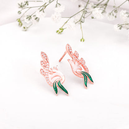 Rose Gold Musli Blossom Earrings