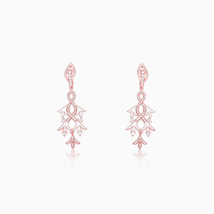 Rose Gold Dance of Musli Earrings