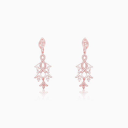 Rose Gold Dance of Musli Earrings