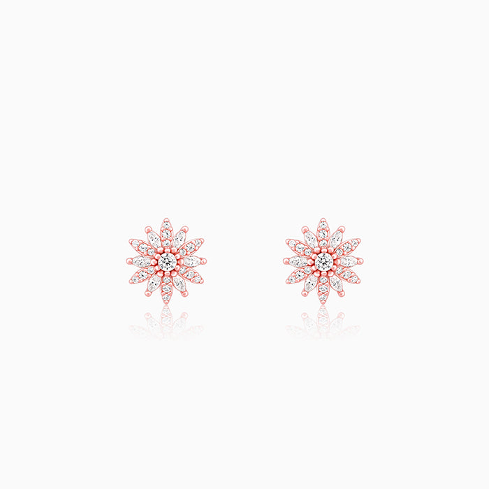 Rose Gold Fresh Flora Earrings