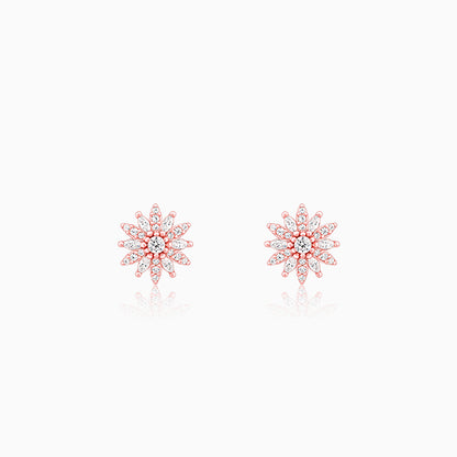 Rose Gold Fresh Flora Earrings