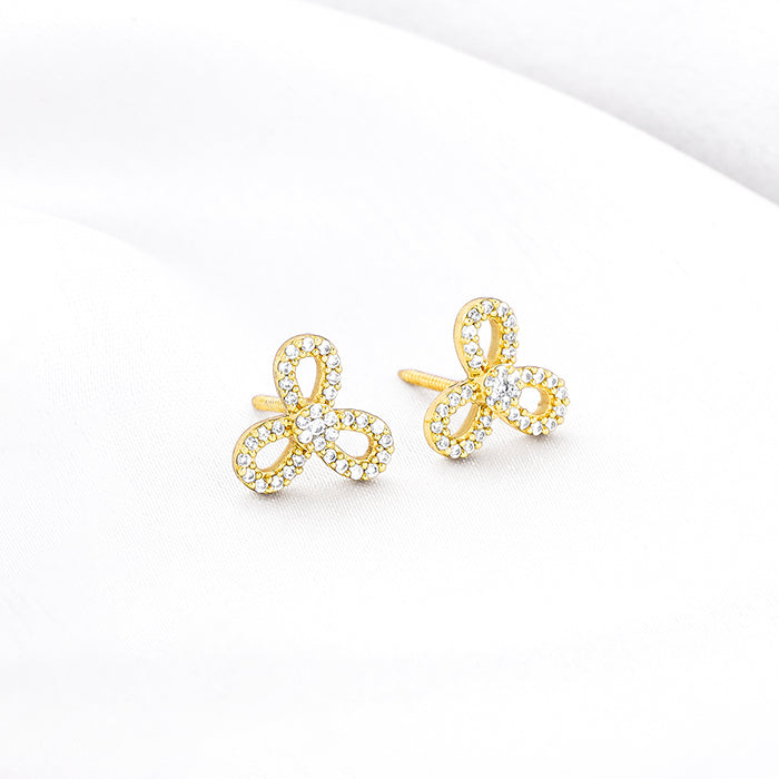 Golden Trifecta Earrings