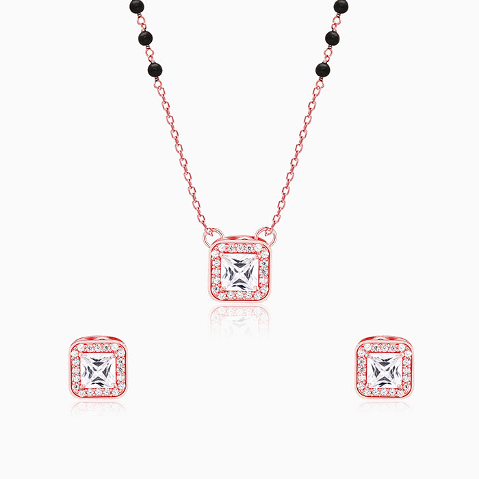 Rose Gold Love Square Set