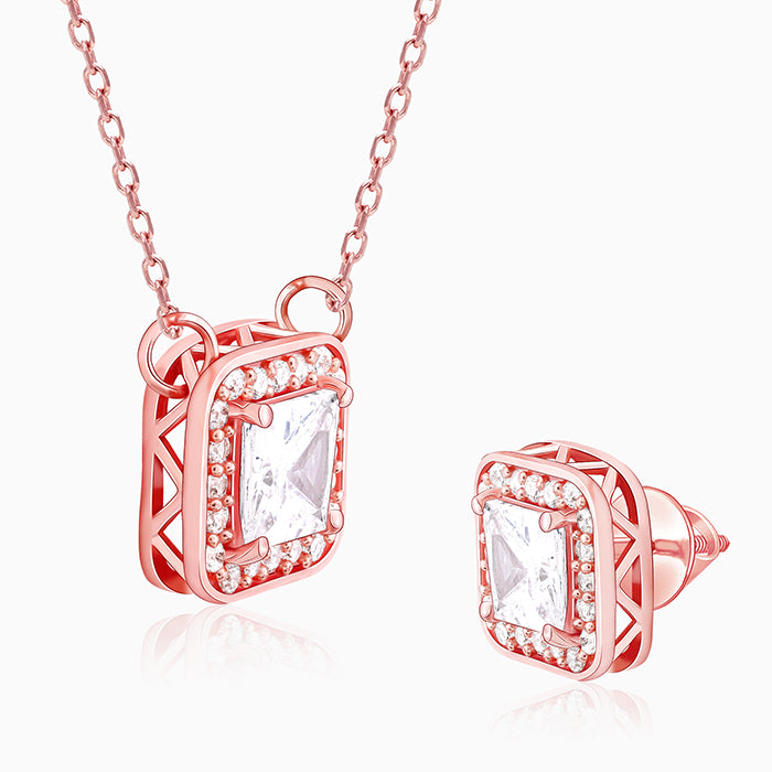 Rose Gold Love Square Set