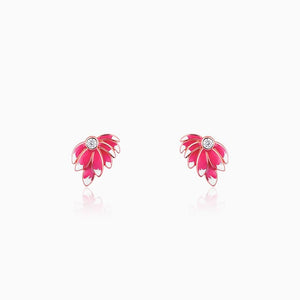 Rose Gold Wing It Earrings