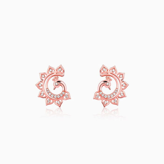 Rose Gold Morni Earrings