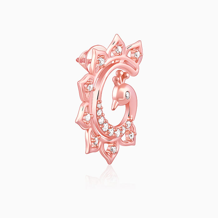 Rose Gold Morni Earrings