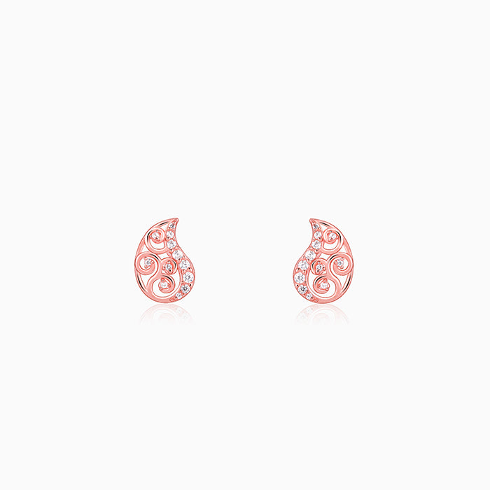 Rose Gold Mamidi Studs