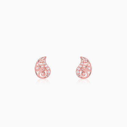 Rose Gold Mamidi Studs