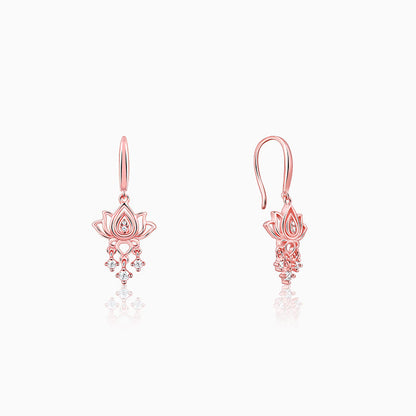 Rose Gold Ramaniya Komal Earrings