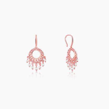 Rose Gold Mohini Earrings