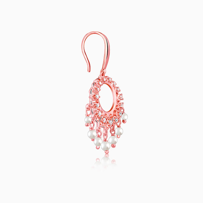 Rose Gold Mohini Earrings