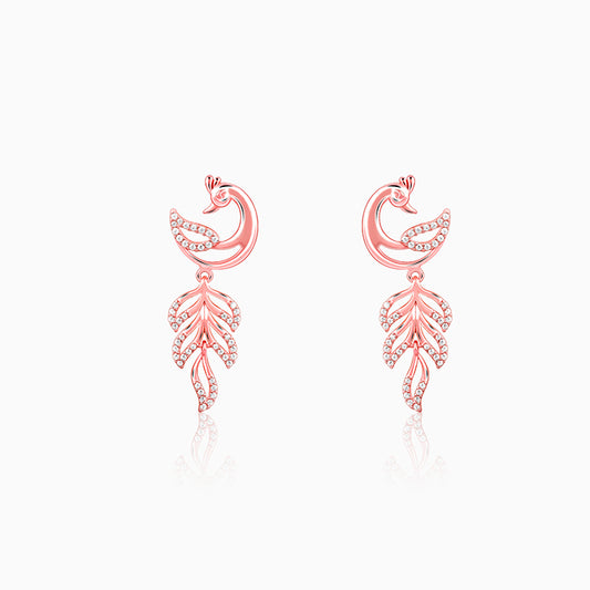 Rose Gold Mor Earrings