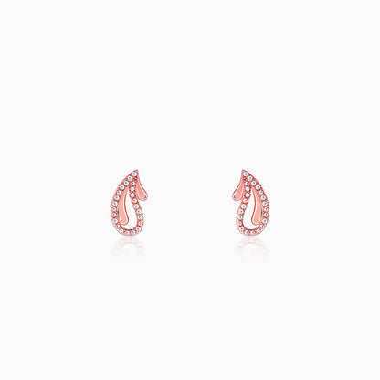 Rose Gold Specially You Earrings