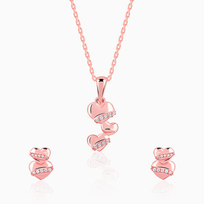 Rose Gold Cherished Sparkle Set