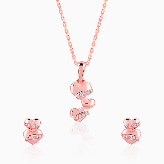 Rose Gold Cherished Sparkle Set