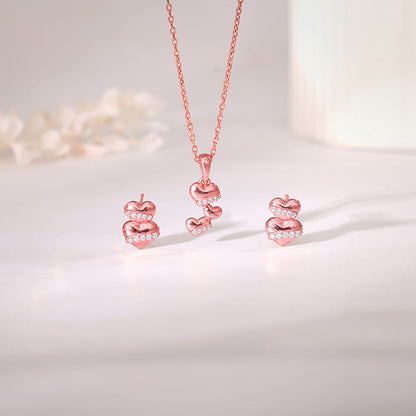 Rose Gold Cherished Sparkle Set