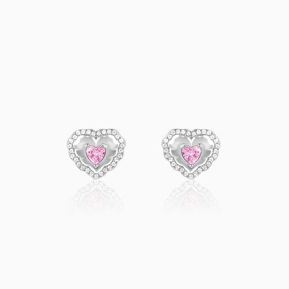 Silver Lovelight Stud Earrings