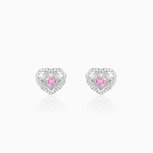 Silver Lovelight Stud Earrings