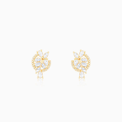 The White Periwinkle Earrings