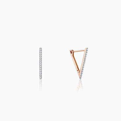 Gold Triunity Diamond Studs