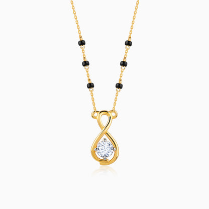 Gold Bandhan Bliss Diamond Mangalsutra