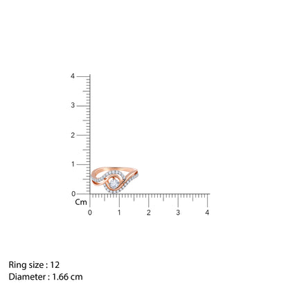 Rose Gold Rhea Solitaire Diamond Ring