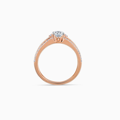 Rose Gold Prima Donna Diamond Ring