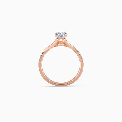 Rose Gold Solitaire Joy Diamond Ring