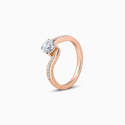 Rose Gold Stunners Diamond Ring