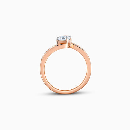 Rose Gold Stunners Diamond Ring