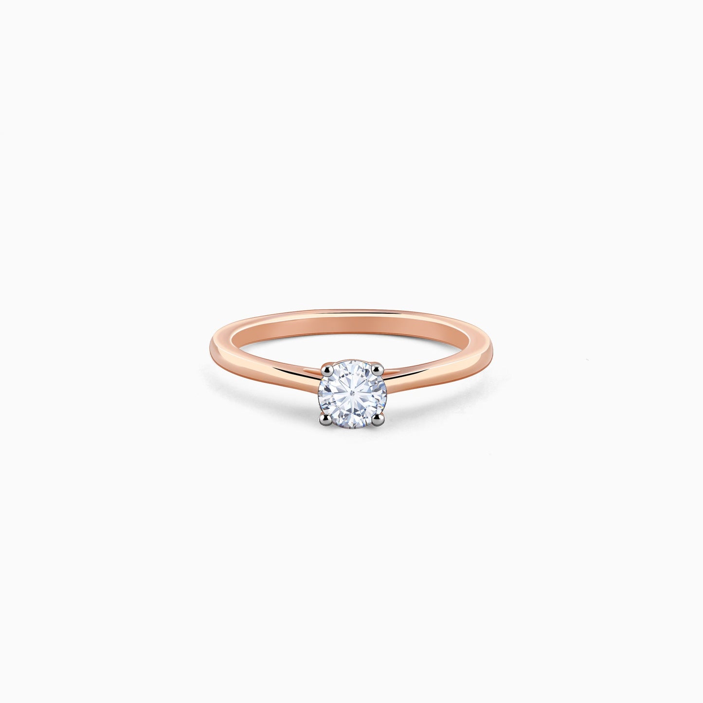 Rose Gold Solitaire Dream Ring