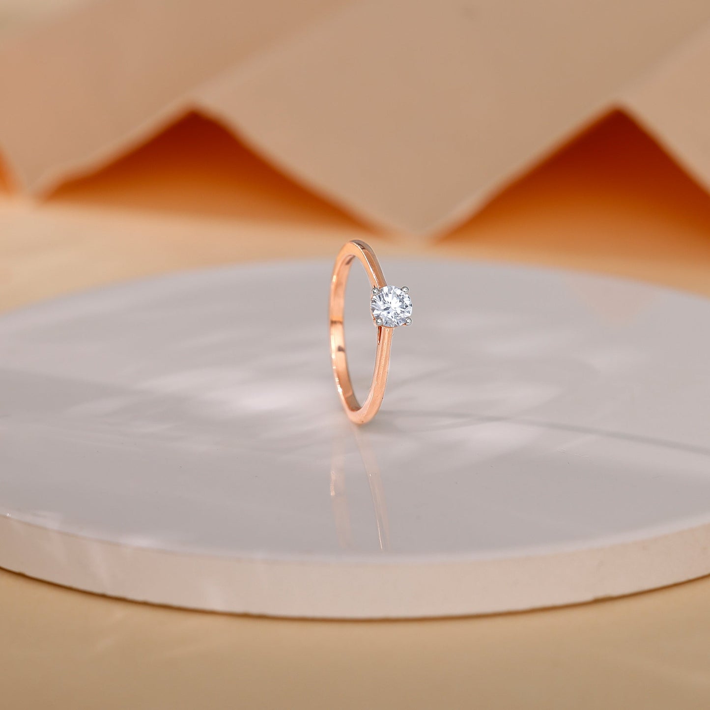 Rose Gold Solitaire Dream Ring