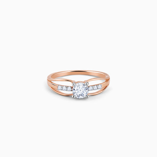 Rose Gold Empyrean Diamond Ring