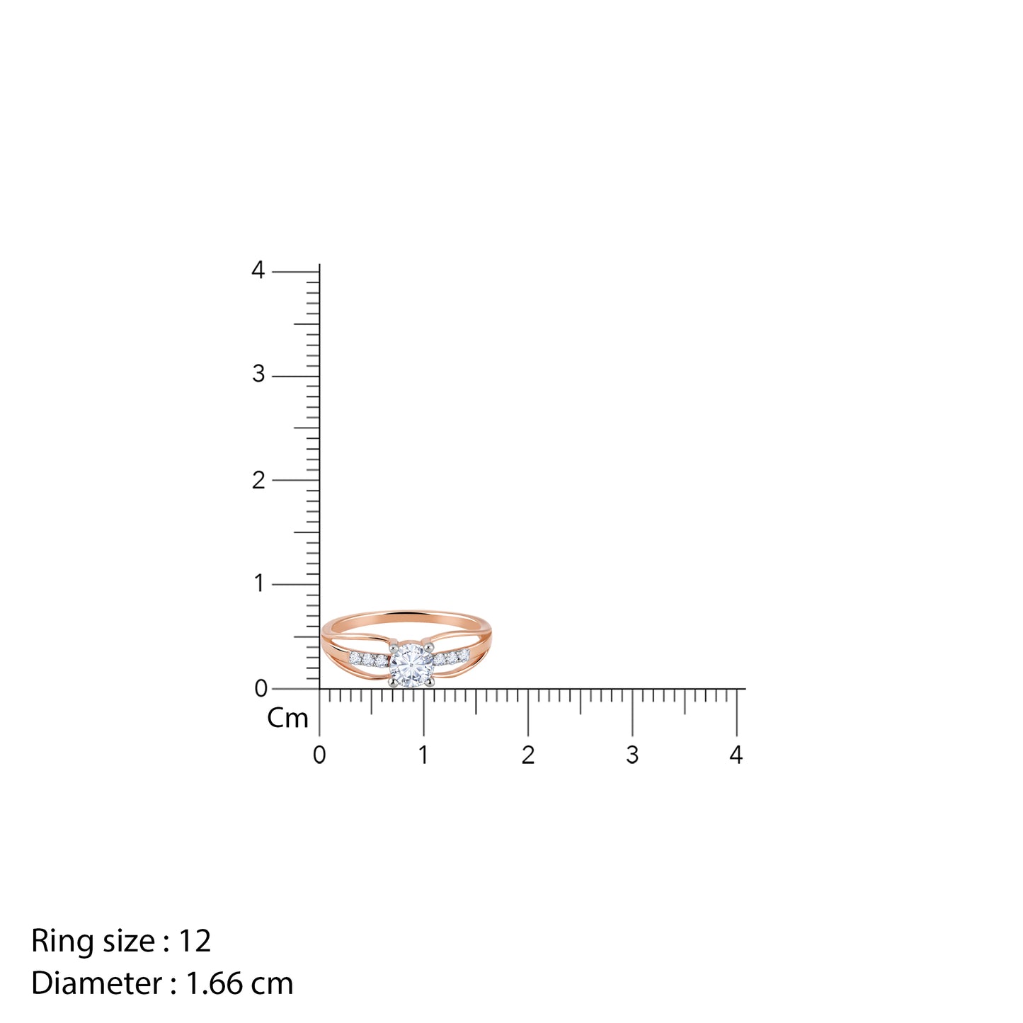 Rose Gold Empyrean Diamond Ring