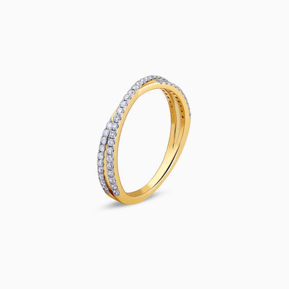 Gold Faithstone Diamond Ring