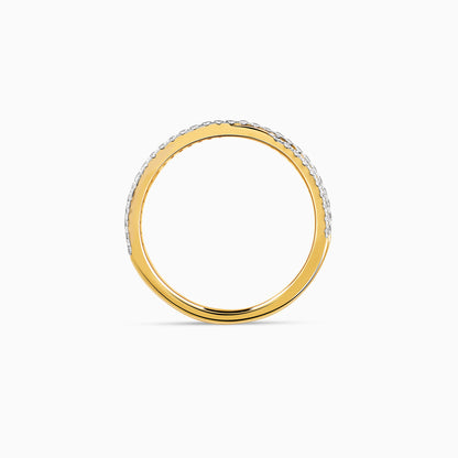 Gold Faithstone Diamond Ring