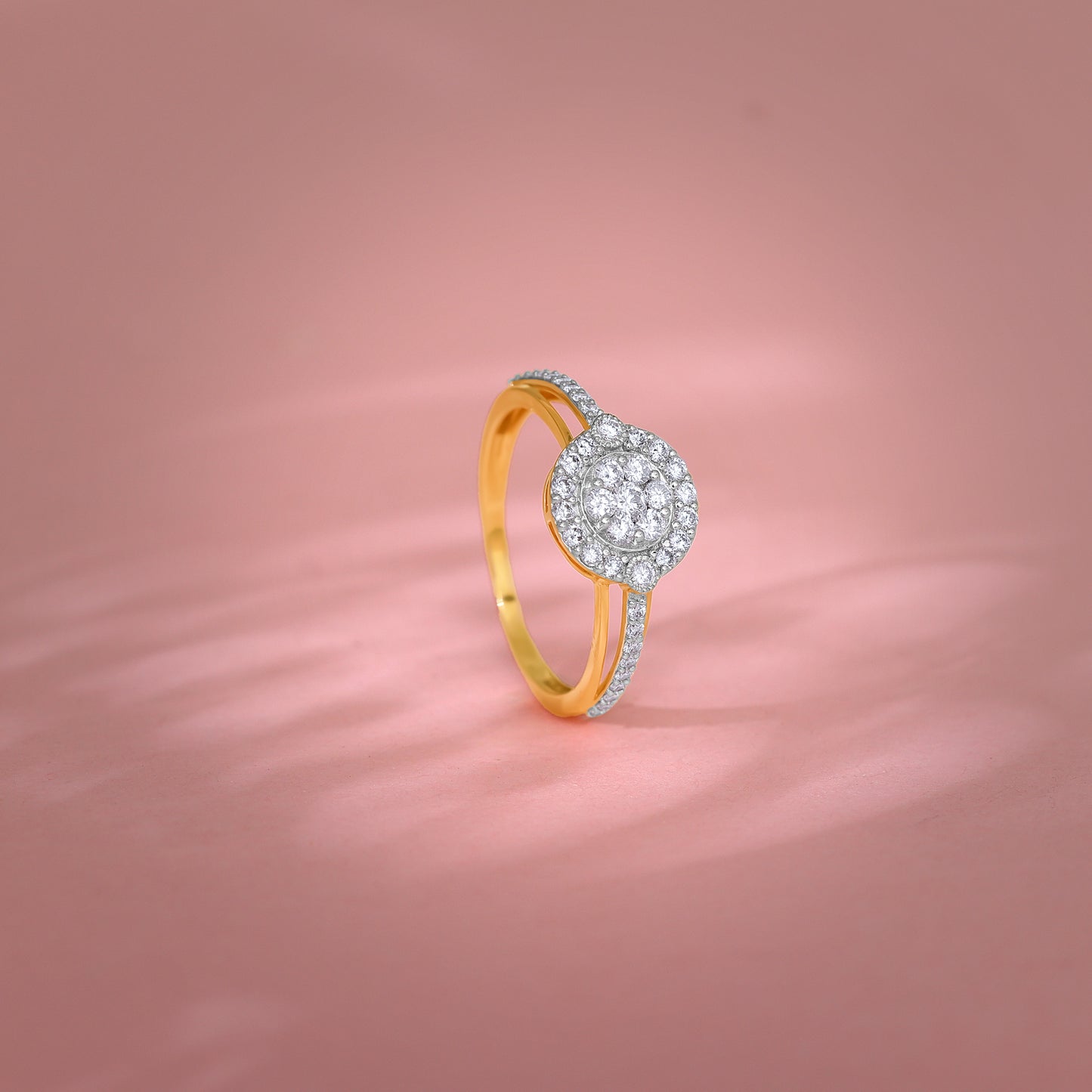 Gold Epireal Diamond Ring