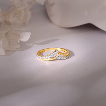 Gold Vividia Diamond Ring