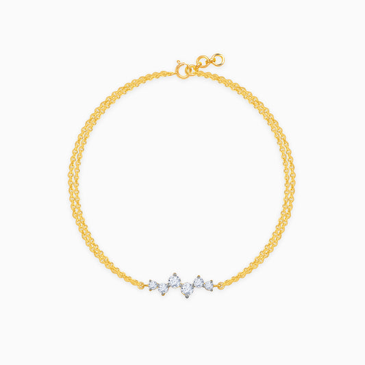 Gold Cirra Diamond Bracelet